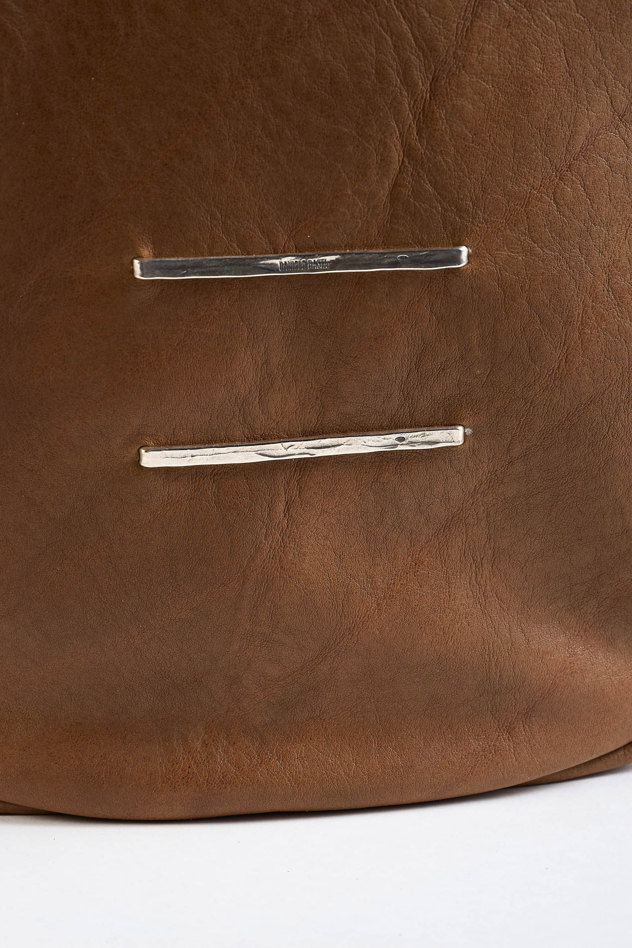 daniele basta leather and silver bags - DETAIL